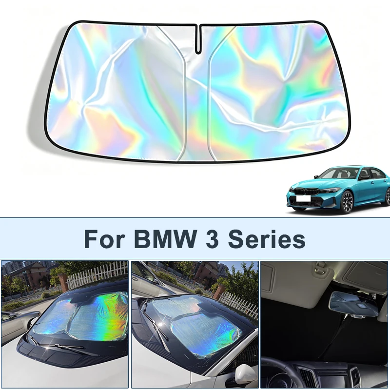 

Foldable Front Windshield Sun Shade For BMW 3 Series UV Reflective Sun Protection Cover Car Interior Accessories