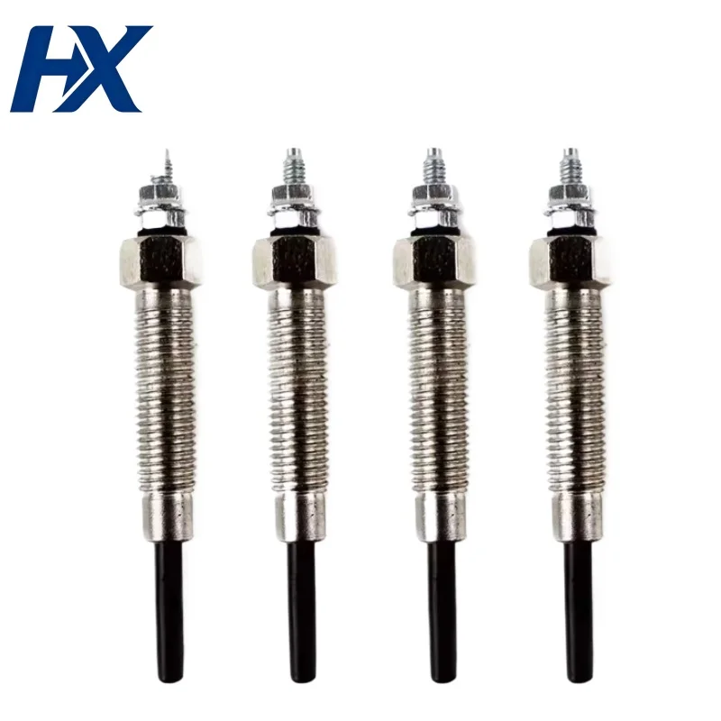 

32A6603100 4Pcs Glow Plug Preheating Rod For Mitsubishi S3L S3L2 S4L S4Q-2 G152 TL2100 TL2500 TX2140 TX2160