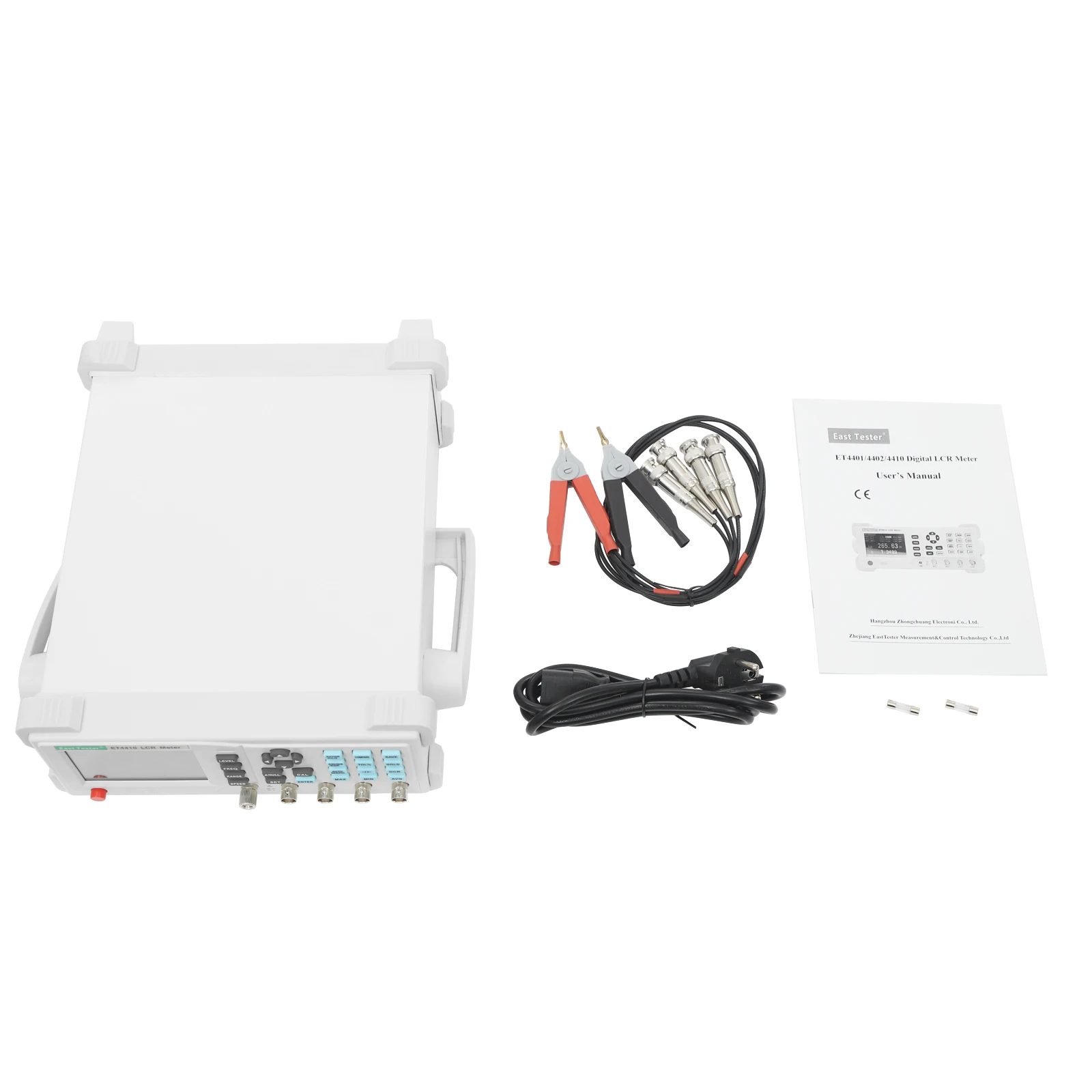 ET4410 Professionele LCR-tester Benchtop digitale brugtester Inductantie Capaciteit Weerstandsmeter - afbeelding 1
