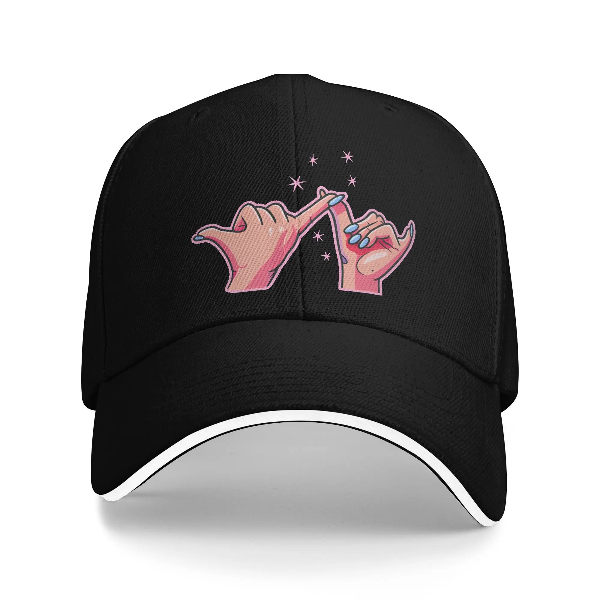 

Повседневная бейсболка Katseye Touch Hands, спортивные шапки в стиле хип-хоп на открытом воздухе, летние дышащие мужские дизайнерские кепки Snapback унисекс