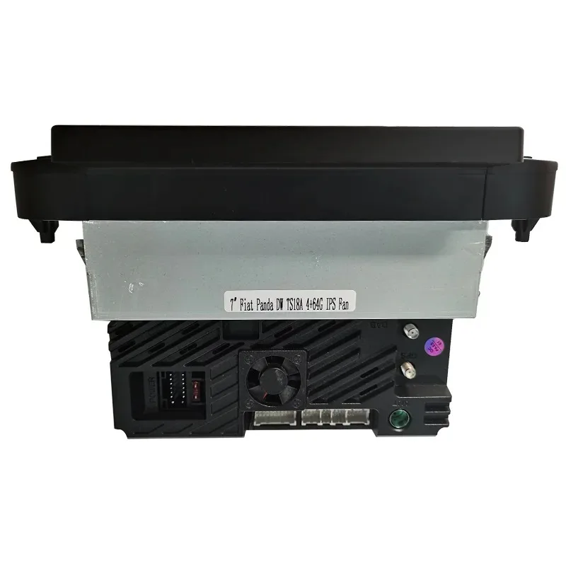 Fiat Panda Navegação de carro Android de 7 polegadas Bluetooth Carpaly Navegador de carro com controle central