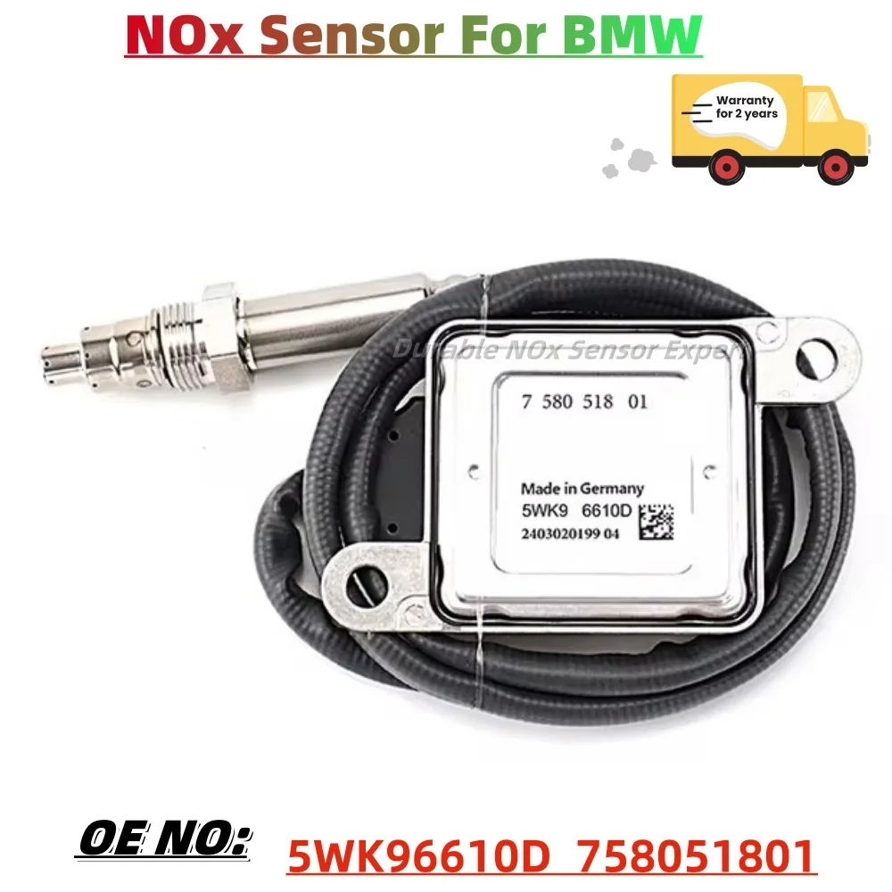 

758051801 Nox Sensor 5WK96610D Nitrogen Oxide Sensor NOx Sensor For BMW E90 E91 E60 E61 E63 E64 325i 330i 525i 530i 630i