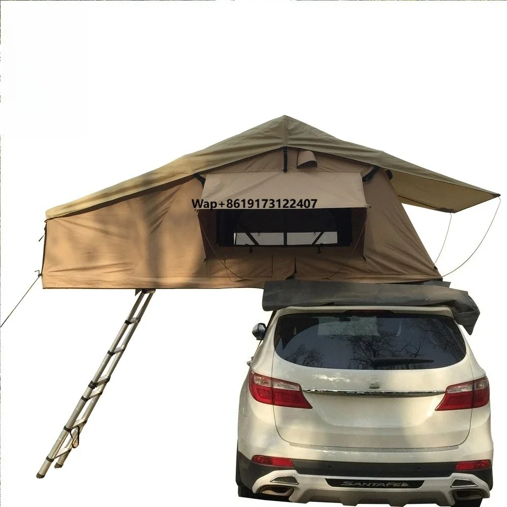 

Waterproof Sunshade Folding Roof Top Car Family Camping Outdoor Top Tent Car