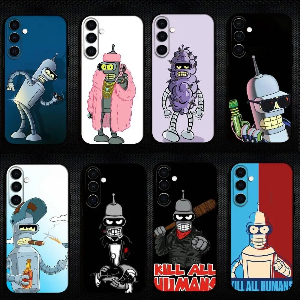

B-Benders Funny Phone Case For Samsung Galaxy A73,A72,A71,A70,A53,A52,A51,Others Soft Black Shell