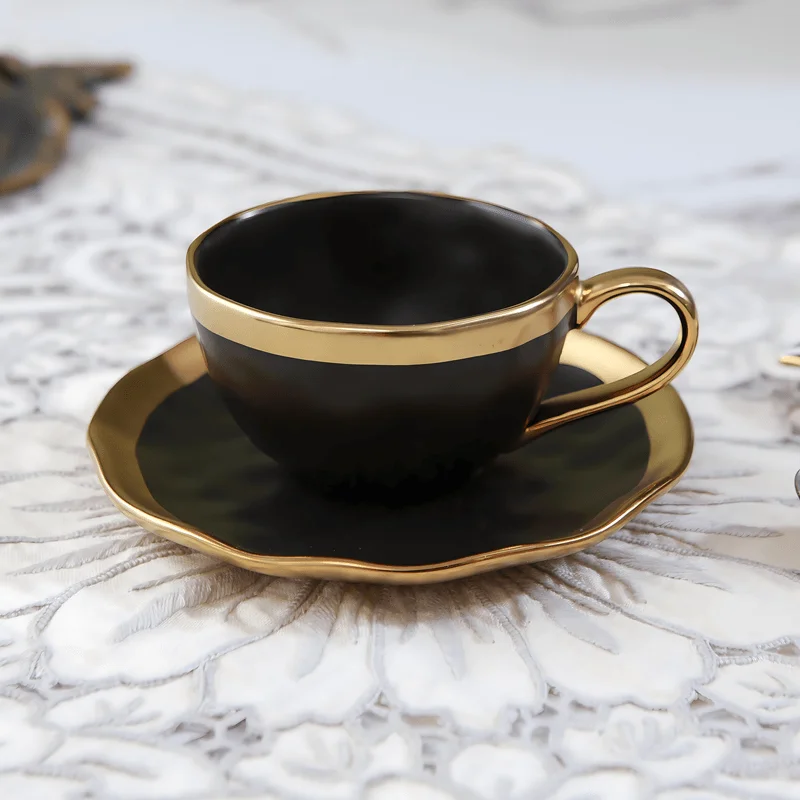 السيراميك القدح أكواب شاي بعد الظهر بنوم بنه السيراميك فنجان القهوة والصحن مجموعة الحليب القدح الإفطار أكواب كؤوس الماء الحليب فنجان الشاي