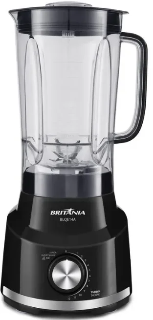 Britania Black Ball Blender 3.2L 1400W 12 Speed 127V