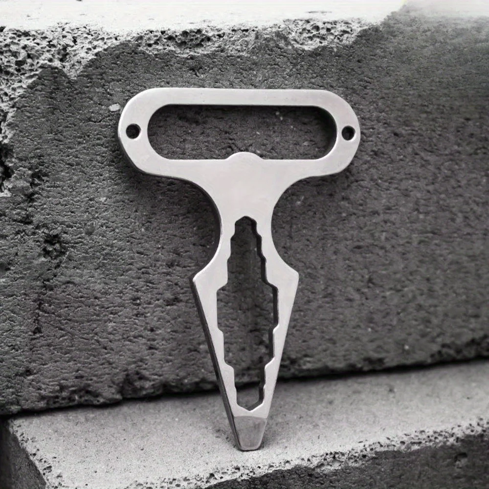 

1 шт., товары для кемпинга на открытом воздухе, EDC, гаечный ключ для самообороны, многофункциональный инструмент, портативная открывалка для бутылок