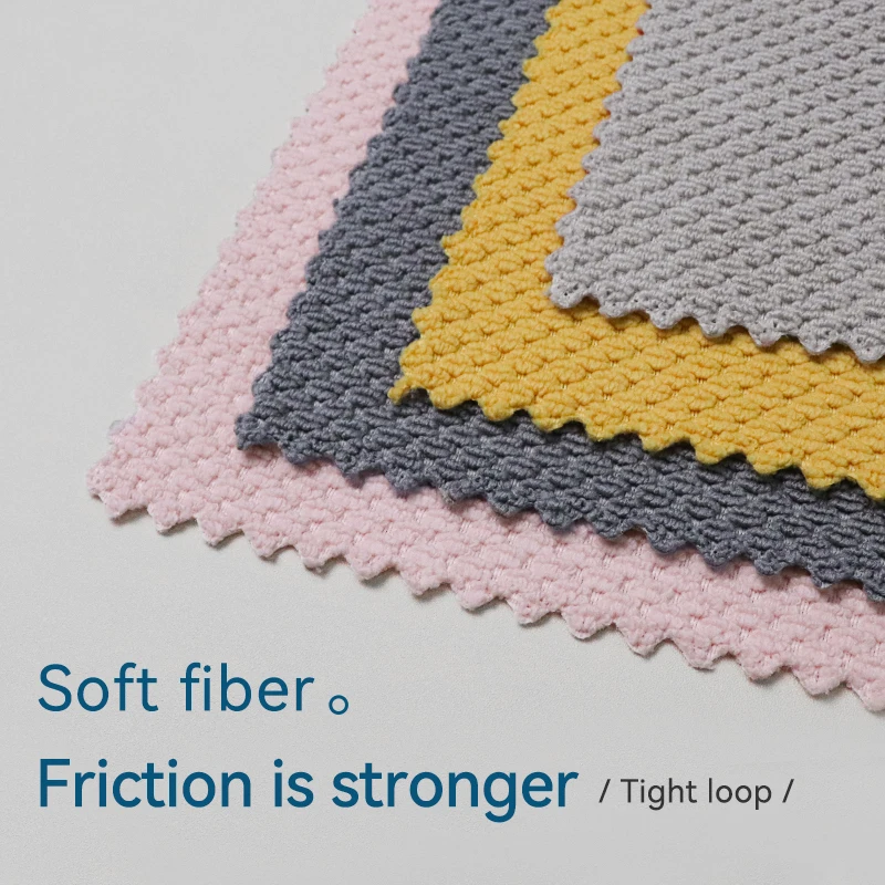 منشفة تنظيف المطبخ الترا ستوكات حبوب البن الجاكار سوبر ماصة متعددة الوظائف طبق منزلي القماش خرقة #3