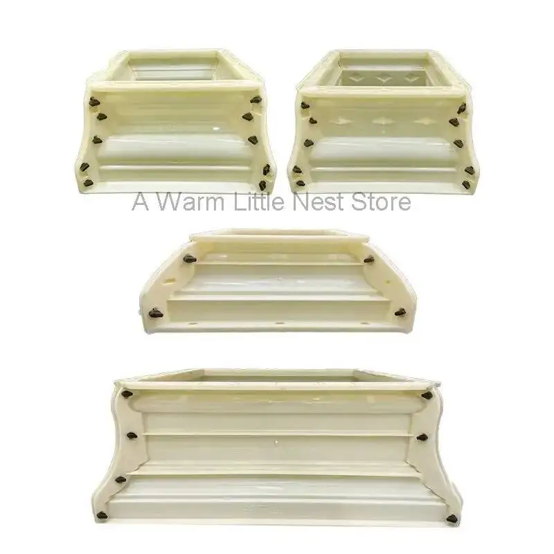 Thickened Foot European Column Roman Mold ABS for Home Villa Gate Square Pier Opening Columns Cap Head Square Roman Column Mold
