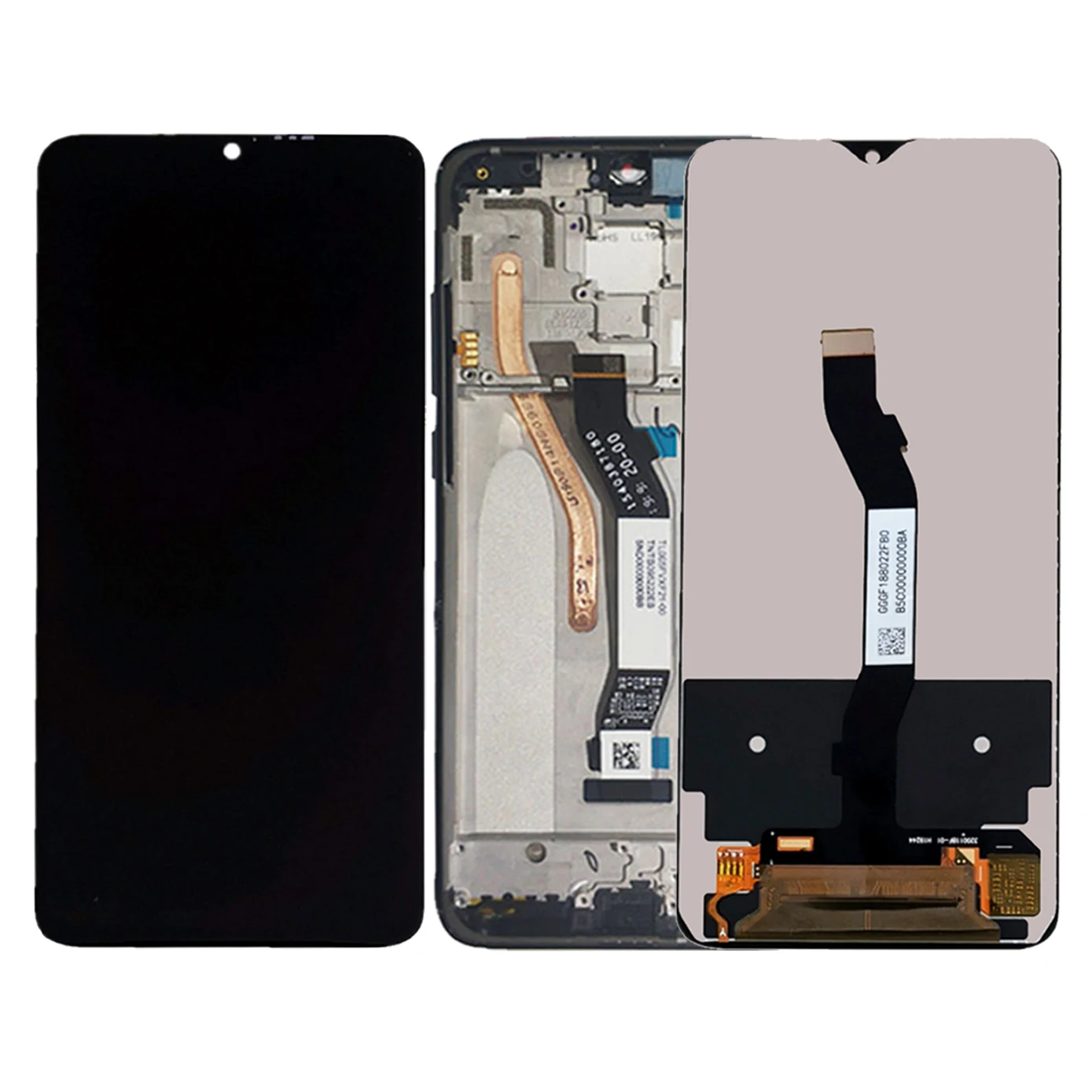 LCD-Scherm Voor Xiaomi Redmi Note 8 Pro, Touchscreen Digitizer Assemblage, Vervangende Onderdelen, 6.53 In