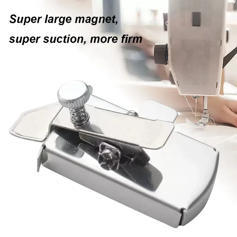 Magnetic Seam Guide Multifucntional Straight Line Hems Sewing Ruler Universal Sewing Machine Attachments for All Sewing Machine