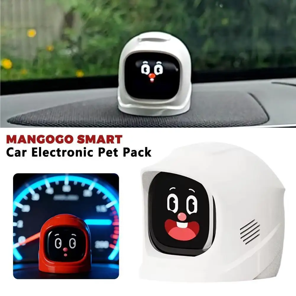 

For MANGOGO Intelligent Robot Interior Decoration Automatically Changing Facial Expressions Robot Car Interior Decoration No AI