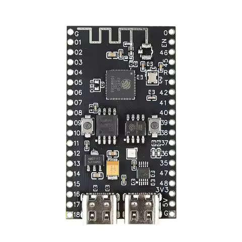 ESP32-S3 N16R8 2.4G Wifi Module Development Board for Microphython ESP IDF 8MB PSRAM 16MB FLASH WS2812 LED CH340 Type-C ESP32 S3