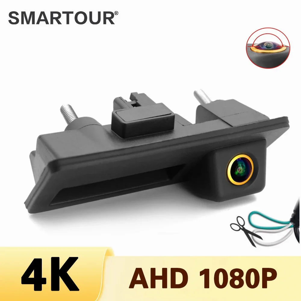 Smartour 4K AHD 1080P HD Car Rear View Camera For Golf Passat B7 B5 Tiguan T5 Jetta MK6 For Audi A3 A4 A5 Q5 A6 Porsche Cayenne