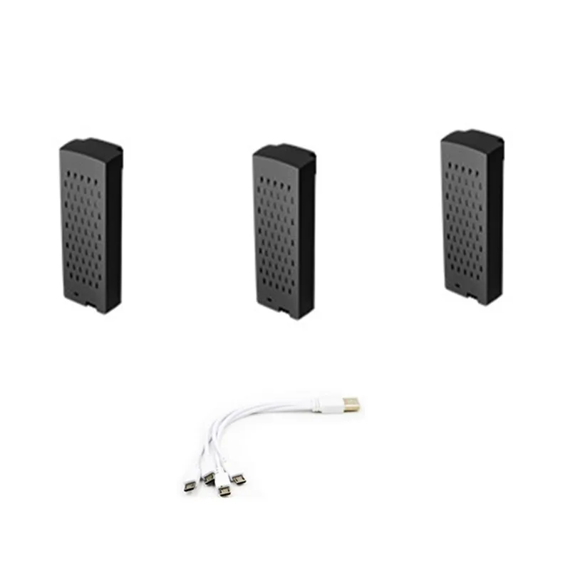 V666 リモコンスクリーン付き RC ドローン Quadcopter スペアパーツ 3.7V 1000MAH バッテリープロペラ USB V66 RC ドローンアクセサリー用