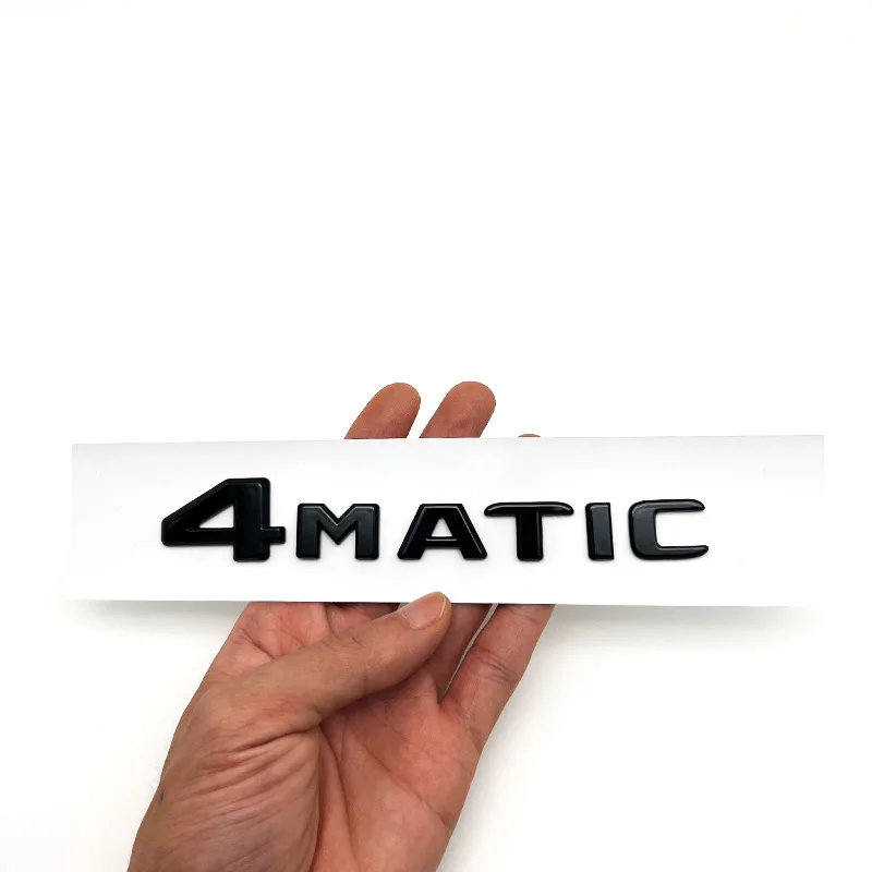 Logotipo de letters para maletero de coche, insignia con emblema, pegatina para Mercedes Benz Clase S W222 W223 S300 S350 S400 S5