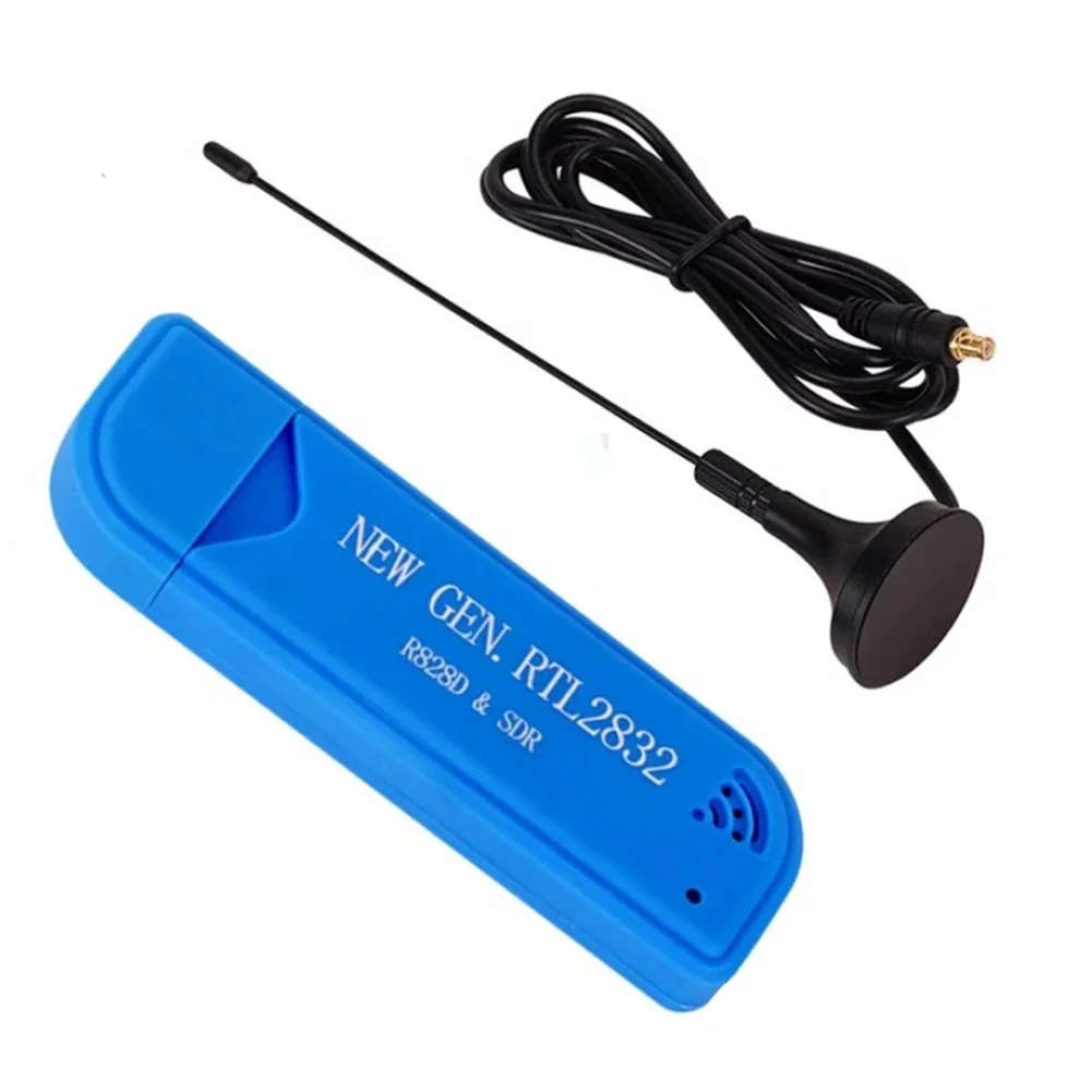 USB2.0 25MHz-1760MHz FM Digital TV Tuner Dongle Receiver With Antenna For Window Test Measurement Inspection Industrial Tools