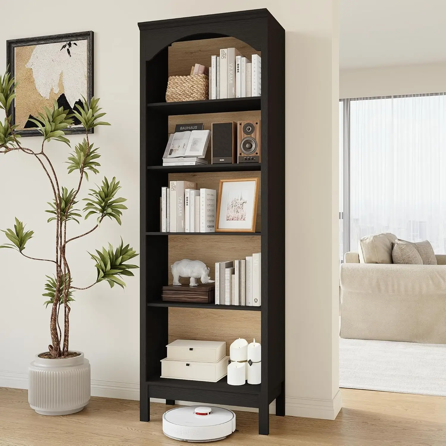 71" H Tall Bookshel…