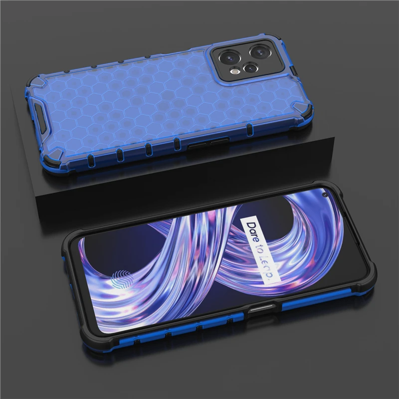 For Realme 9 Pro+ Case Transparent Hard Back Cover Soft Rubber Frame Armor Shockproof Phone Case For OPPO Realme 9 Pro Plus