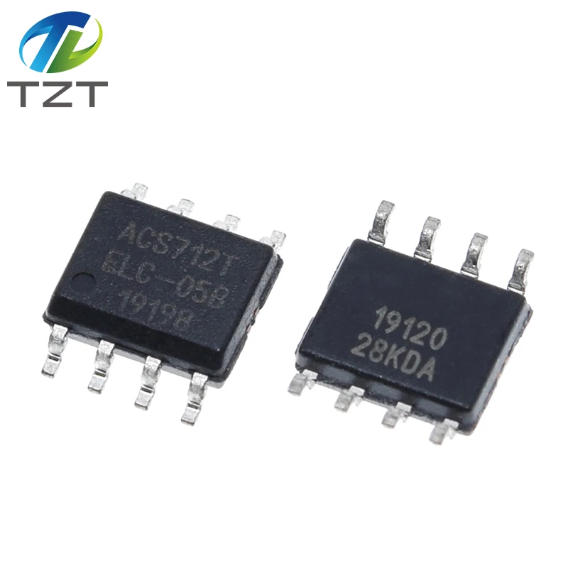 DIYTZT 5/10PCS ALLEGRO ACS712 ACS712T ACS712ELCTR ACS712ELCTR-05B 5A 5V (ACS712ELCTR-05B-T)