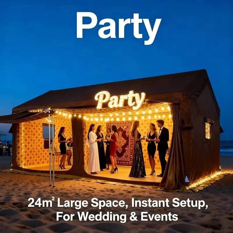 

4x6m Professional Arabic Event Tent Oxford Inflatable Canopy 3000mm Waterproofing For Four-Season Grand Wedding Corporate