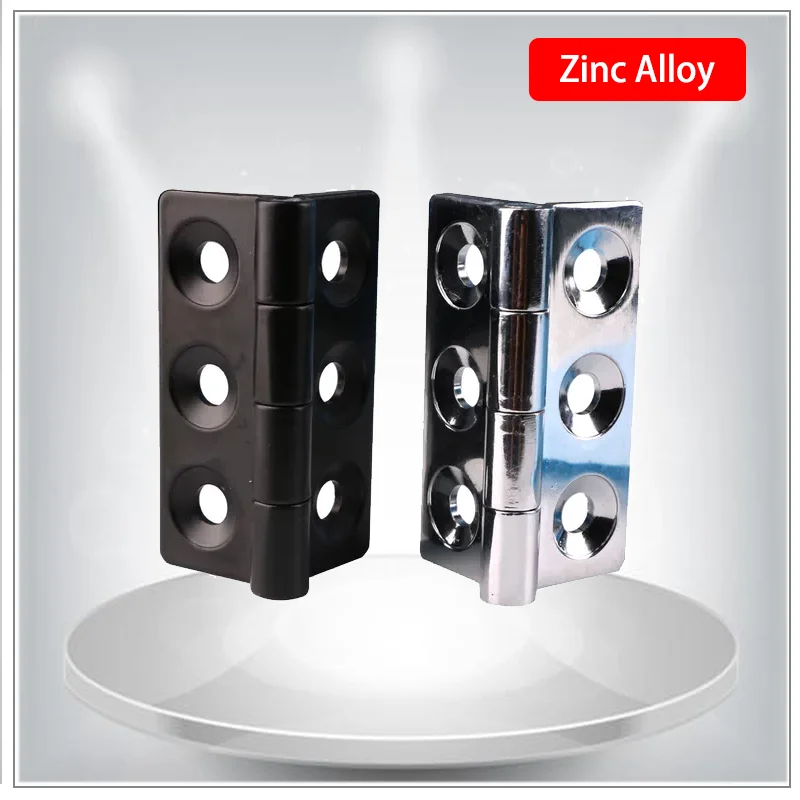 

Zinc Alloy Butterfly Shaped Large Hole Fastening Hinge For Industrial Electrical Heavy Machinery Equipment Hinges