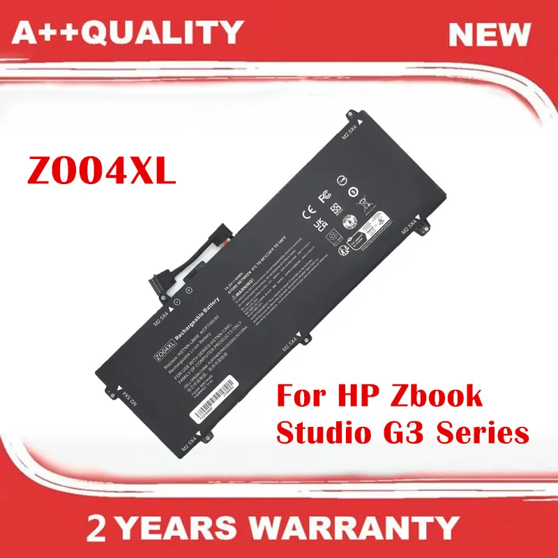 

ZO04XL Laptop Battery For HP Zbook Studio G3 Series 808396-422 HSTNN-LB6W HSTNN-C88C