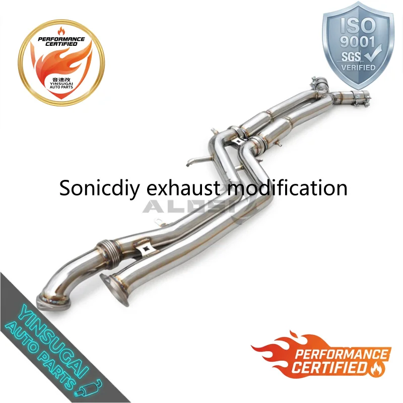 Cuski Dual Tube High Performance Exhaust Mid Pipe for BMW M2 M2C G87 3.0T 2022-2026