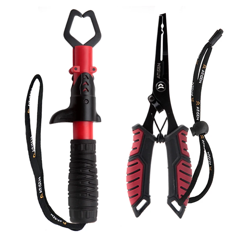Edelstahl Angeln Greifer Professionelle Angeln Lip Grabber Werkzeug, Fisch Grabber Clip Fisch Control Tackle – Detail 11