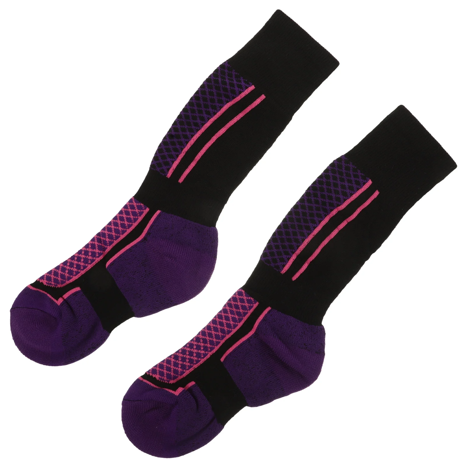 

1 Pair High Tube Kids Equestrian Socks Thick Bottom Breathable Leg Protection For Cycling Running Soccer Hiking Sports Socks