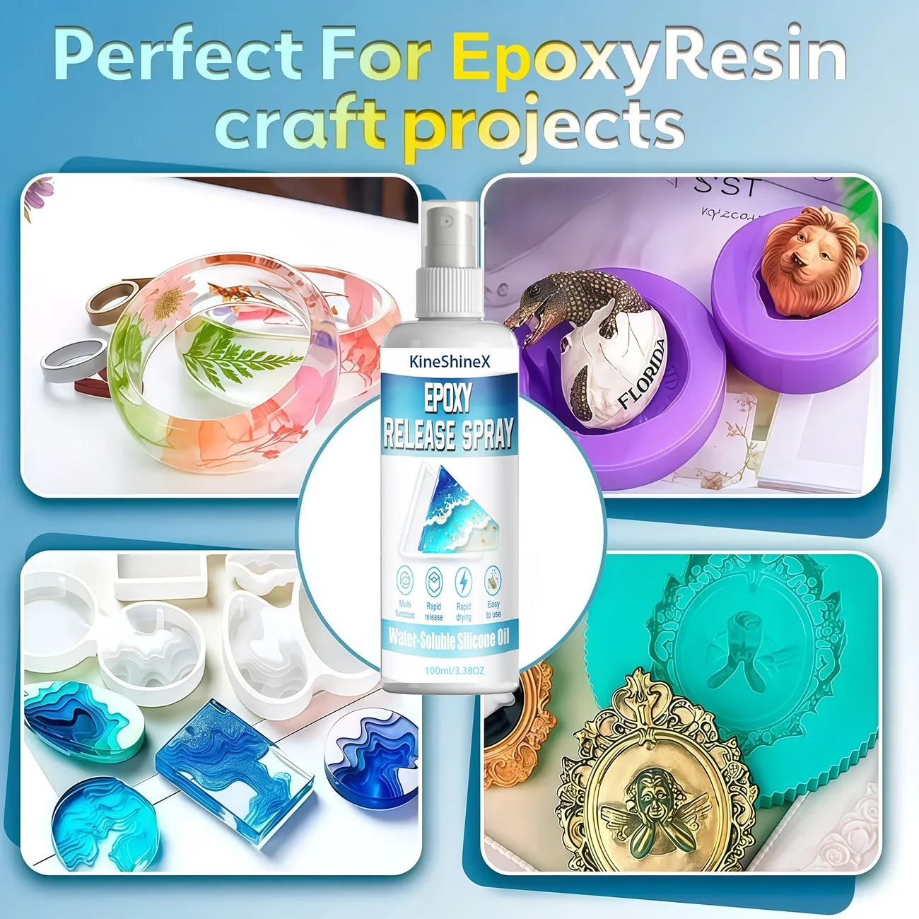 Silicone Release Spray, Epoxy - Release Spray Silicone 评论和价格