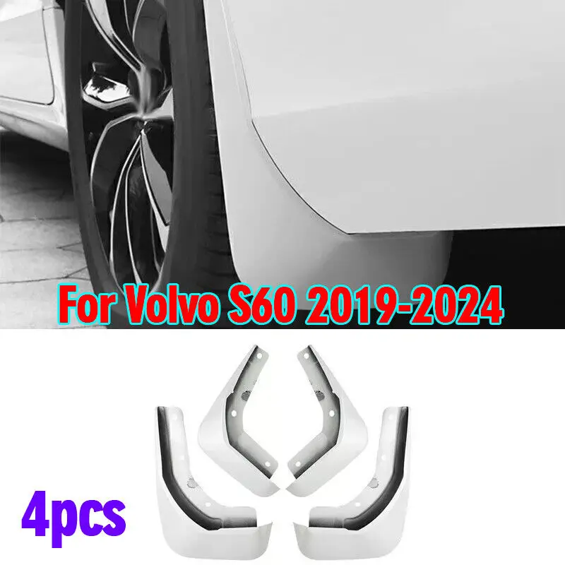 

Для Volvo S60 2019-2024 кристально-белые брызговики брызговики крылья