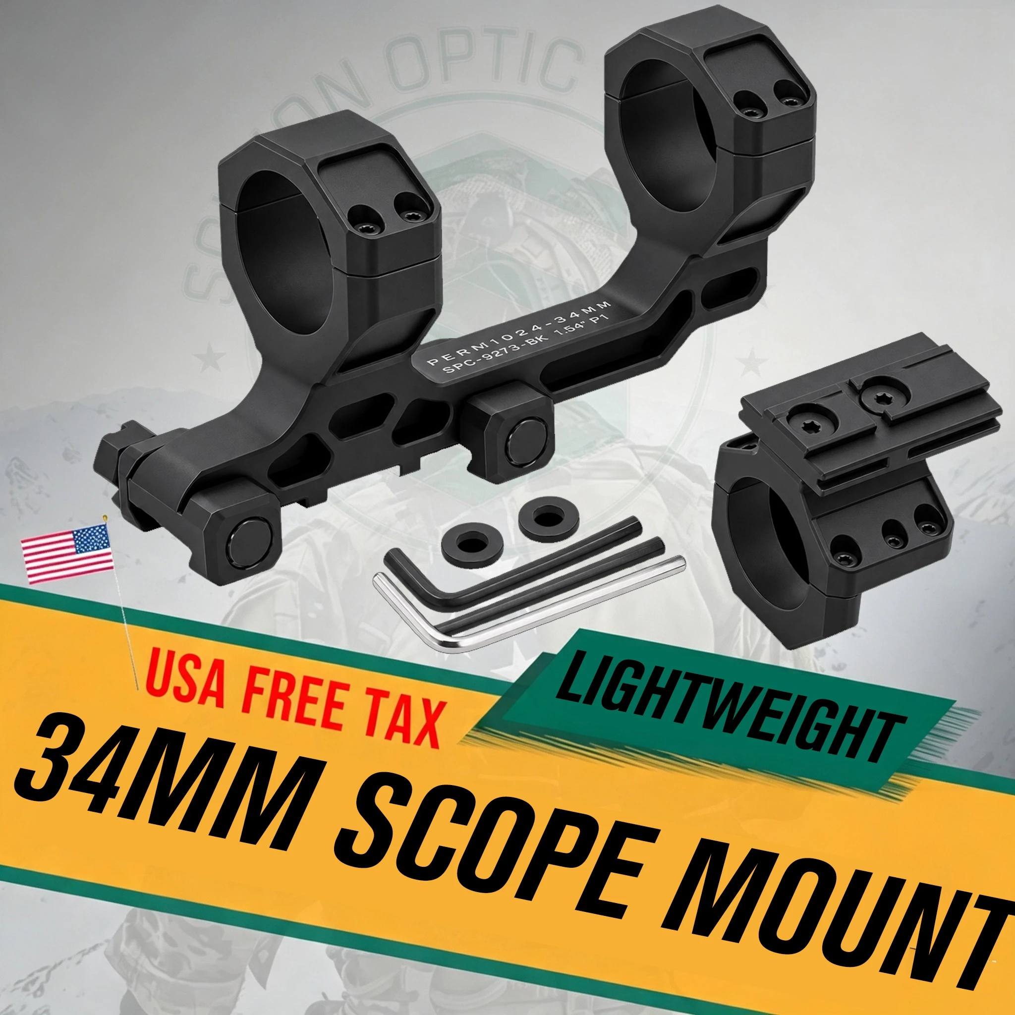 34mm Scope Mount 1.54