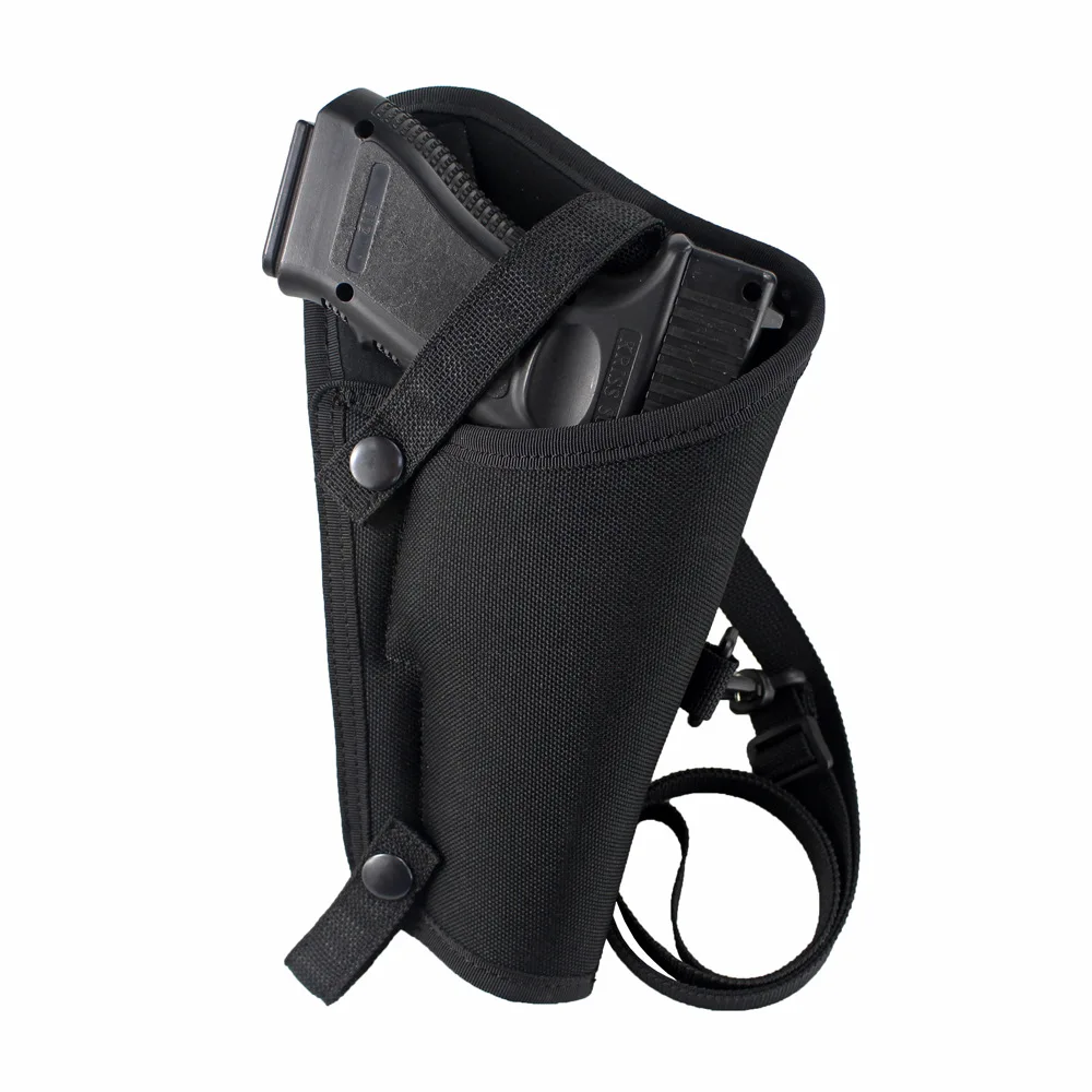 

Universal Tactical Gun Holster Adjustable Crossbody Shoulder Handgun Holder Hunting Bag for Large Frame 92F 1911A1 .45 Pistol