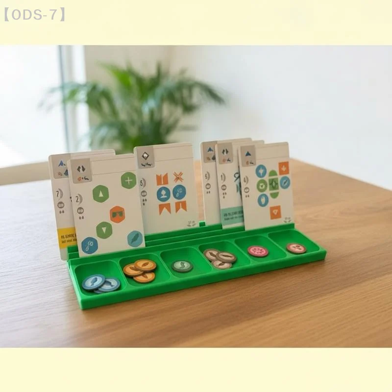 [ODS-7]Dual-Purpose Board Game Organizer Tray Multi-Function Classification Card Holder for Card Marking Sorting & Display Use