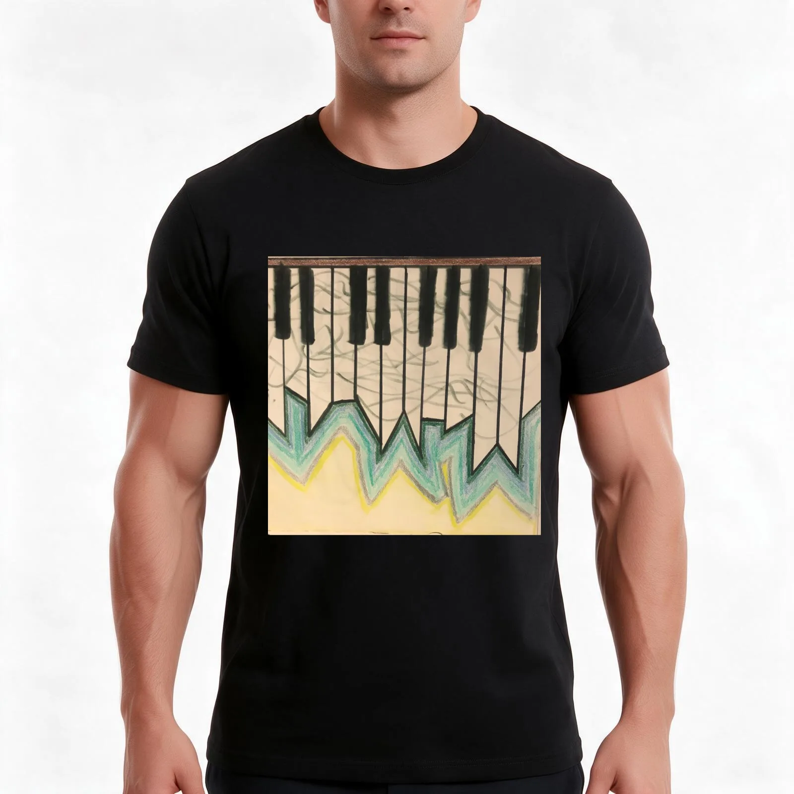 Cursive the ugly organ T-Shirt, Summer Casual Cotton Tee, Oversized Streetwear Tops, Vintage Graphic Print, Unisex Men Women