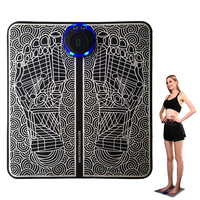 1pcs Foot Massager Pad with Remote Control for Relaxing Feet Portable Heat Function Foot Massage Mat