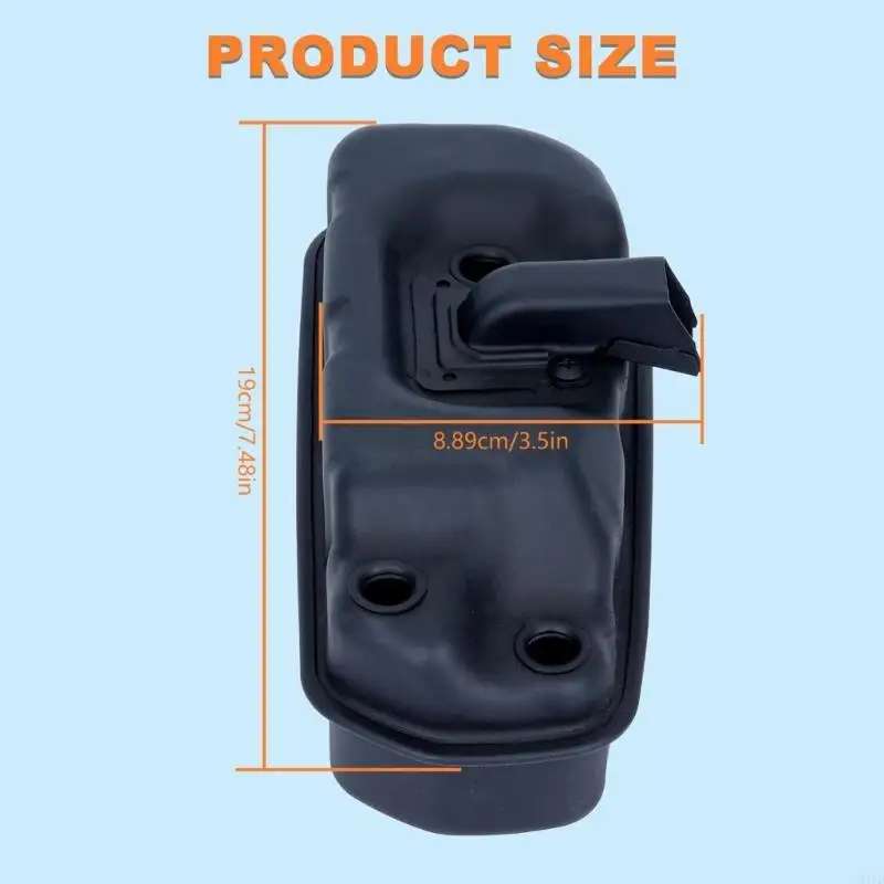 แพ็คเกจเปลี่ยนท่อไอเสียแบบสมบูรณ์สำหรับเครื่องเป่าลมแก๊ส BR800C รวมถึงปะเก็นซีล M4YD