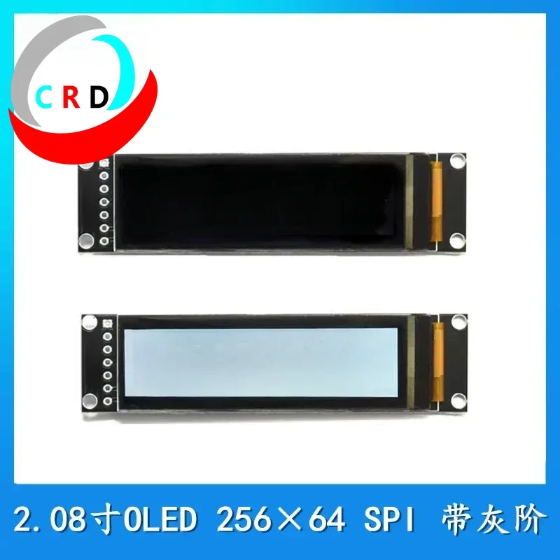 Changruida 2.08 بوصة OLED LCD 256x64 تعديل الإصدار الرمادي SH1122 أحادية اللون 7 دبوس وحدة SPI LCD شاشة التوت بي SPE32