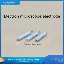 Glassy Carbon Electrode for Electron Microscope Working Electrode and Electron Microscope Electrode Dual Use