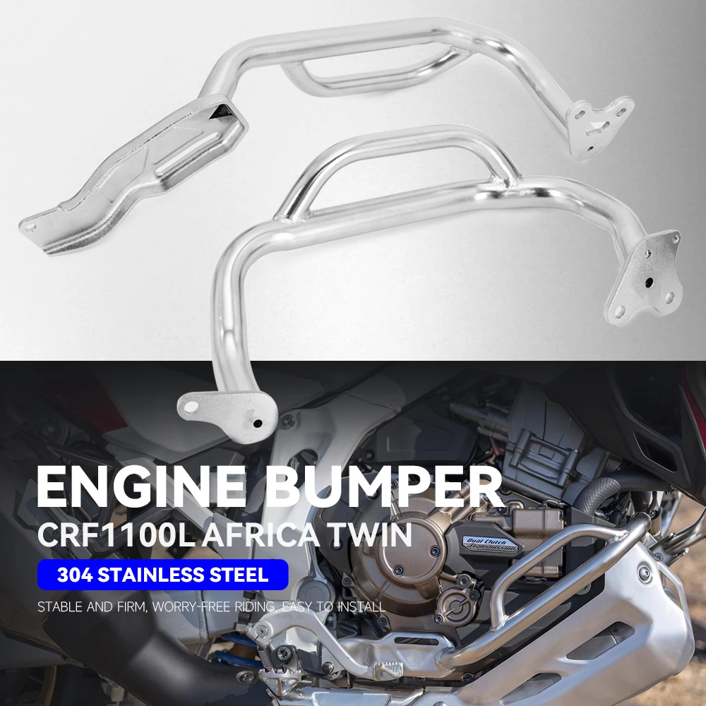 

For Honda CRF1100L CRF1100 CRF 1100 L Adventure ADV Sport NEW Motorcycle Engine Bumper Crash Bars Frame Protector Guard Bar Kit