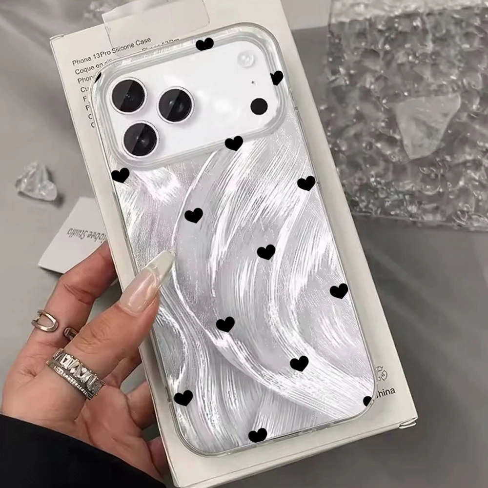 Luxus-Handyhülle für Samsung Galaxy A56 A55 A36 A25 A35 A16 A57 A07 A17 A26 A54 A15 A13 A14 A34 A12 Niedliche Herz-Schleifen-Abdeckung