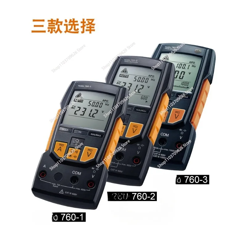 760 Digital Multimeter Automatic Range High Precision Ammeter Digital Display AC and DC Industrial Instrument