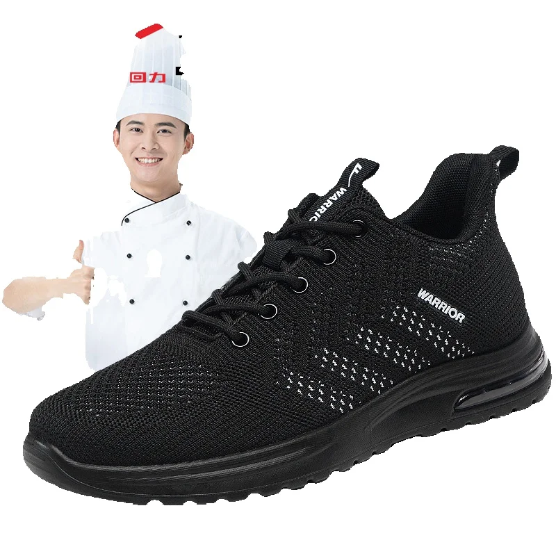Warrior Chef Wanderschuhe Für Herren, Rutschfeste Arbeitsschuhe_voghion.com