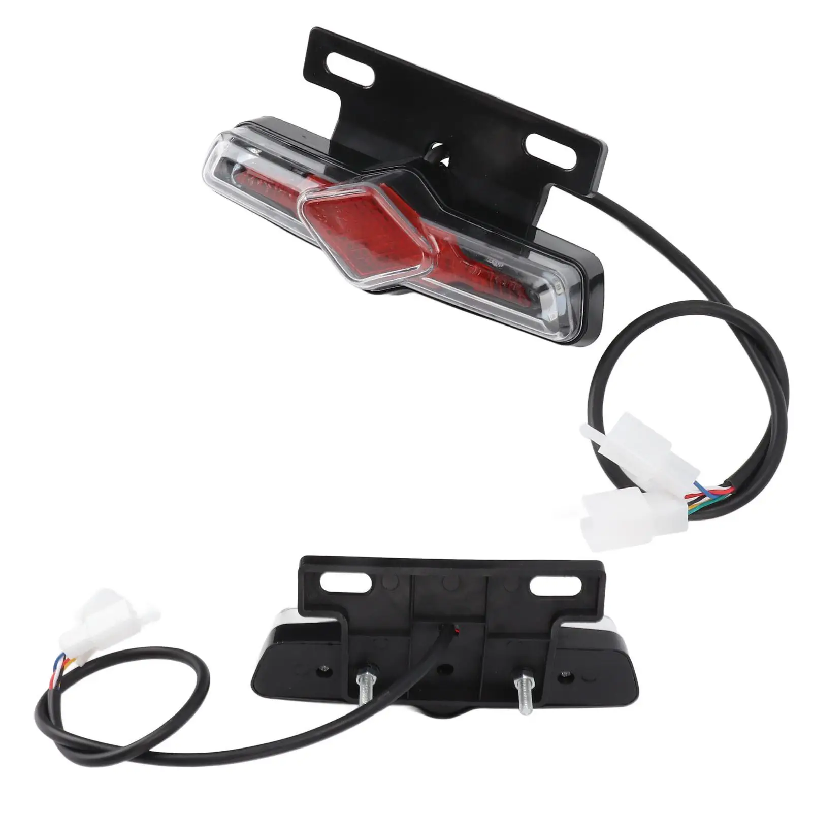 36-60V Waterproof Electric Bike Rear Light - 3 Modes Impact Resistant Tail Lamp for outdoor Use