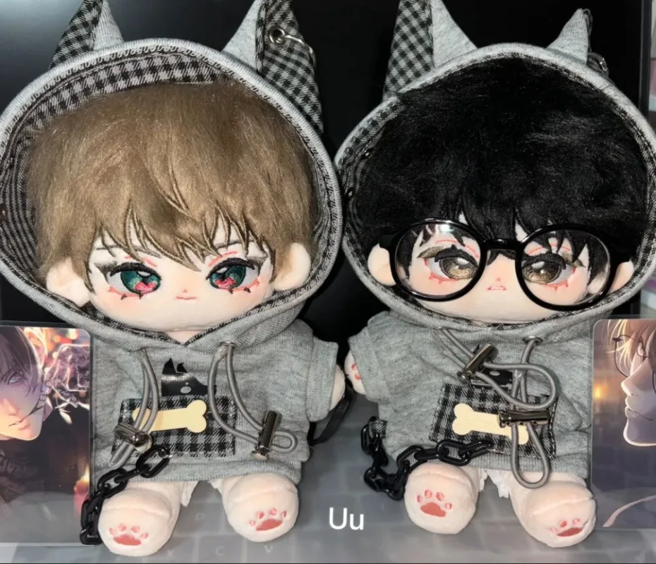 

Lost in The CL OUD Baed Hyuu-woon Yeon Ha-na Stuffed Cotton Doll 20cm Korean Comics Around Plush Dress Gifts for Adults Children