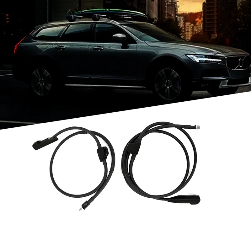 

A040-1Pair Front Windscreen Spray Jet 31440422 31440423 For Volvo S90 V90 2017-2020 Car Windshield Washer Nozzle Cleaning