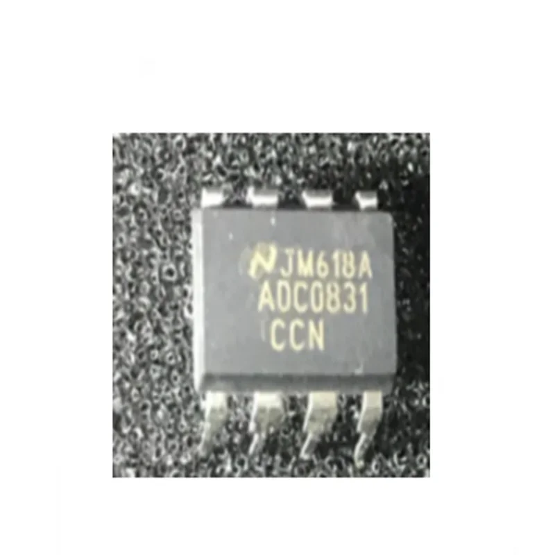 New Original ADC0831 ADC0831CCN DIP8 Package 8-bit Analog-to-digital Converter Chip  Electronics