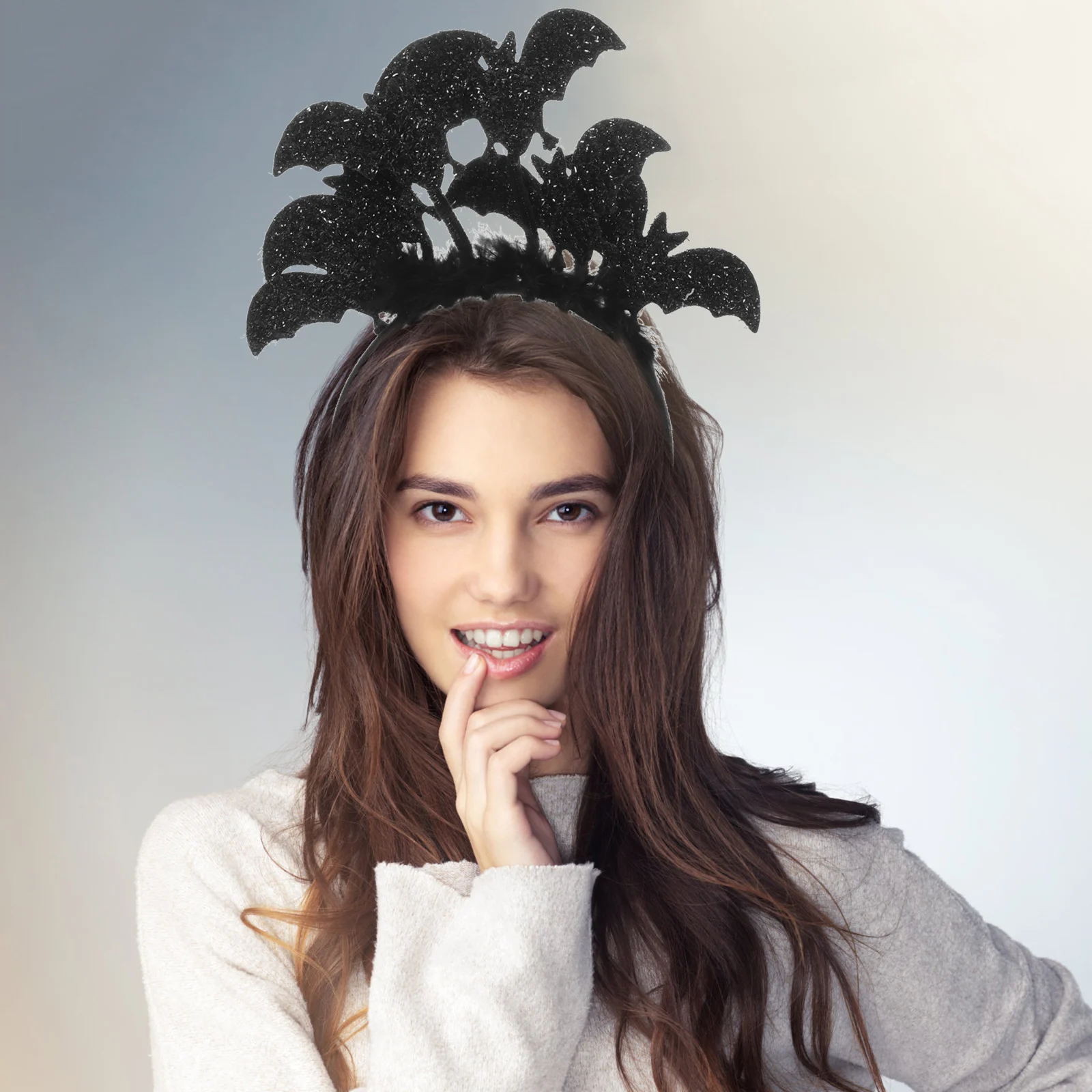 

Bat Headband Halloween Hair Band for Adults Women Girls Party Costume Cosplay Carnival Funny Headwear Lightweight Comfortable