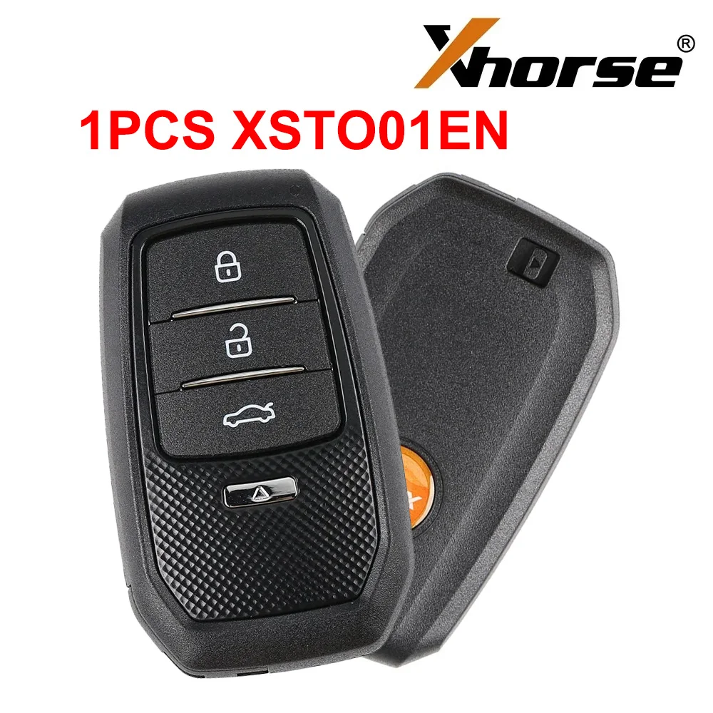 

1PCS XSTO01EN Xhorse VVDI Universal Smart Key for Toyota XM38 for 4D 8A 4A All in One for Lexus Smart Key Shell